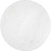 Nuloom Gynel Contemporary Shag Area Rug, Round 4', White - 2 of 4