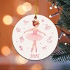 Ballerina Ornament 2025 - Ballet Gifts for Little Girls, Kids, Teens, Dancers - Ballet Ornaments - 2 of 4