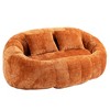 CAVINAS Lazy Loveseat Sofa Bean Bag Chair Couch Accent Floor Soft with Comfort Lounger High Back for Living Room - 2 of 4
