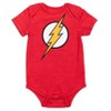 DC Comics Justice League Baby 3 Pack Bodysuits Newborn to Infant - 4 of 4