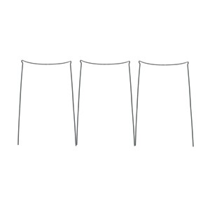 Bosmere Semi-circular Border Support - Set of 3 - 1 of 1