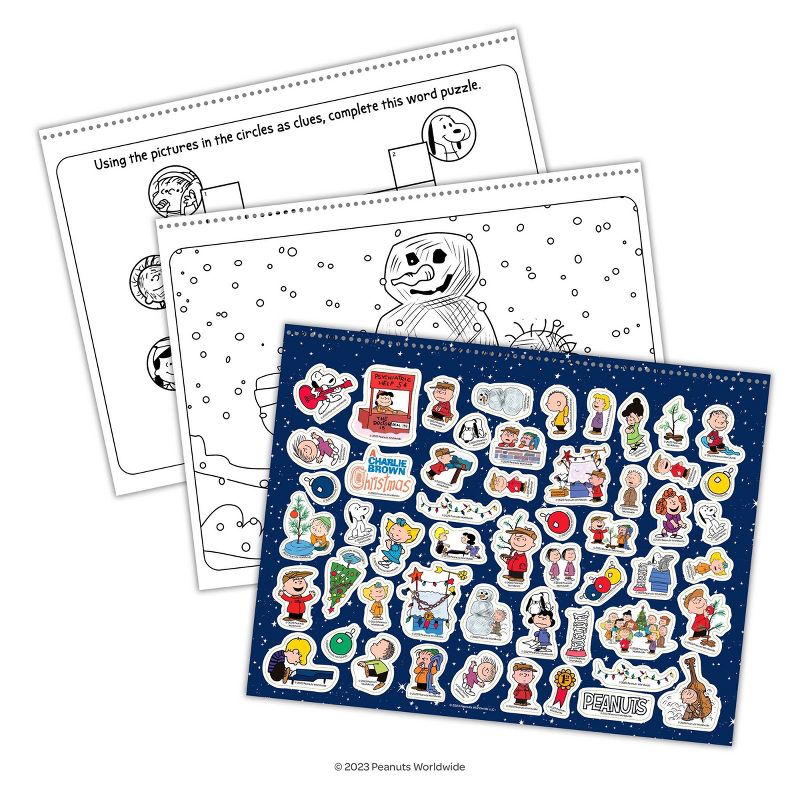 Charlie Brown Christmas Holiday Giant Activity Pad with Stickers, 2 of 6