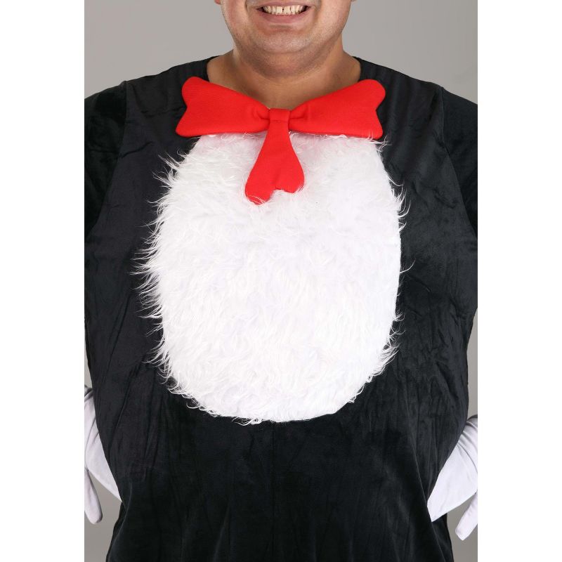 HalloweenCostumes.com Dr. Seuss The Cat in the Hat Deluxe Plus Size Costume for Adults., 4 of 16