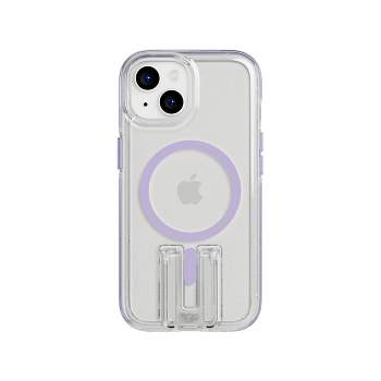 Tech21 Apple iPhone 15/iPhone 14 EvoCrystal Kick Case with MagSafe - Lilac