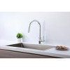 Elegant Lighting Jack Single Handle Pull Down Sprayer Kitchen Faucet in Brushed Nickel - 3 of 4