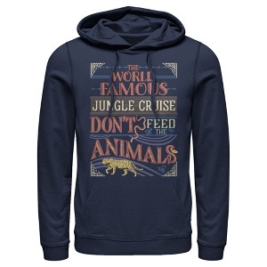 Men's Jungle Cruise World Famous Retro Logo Pull Over Hoodie - 1 of 4