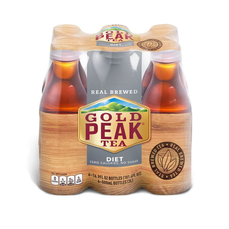 Gold Peak Zero Sugar Tea - 6pk/16.9 fl oz Bottles, 5 of 8