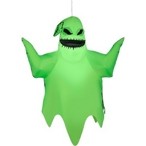 Gemmy Airblown Inflatable Hanging Oogie Boogie, 4 ft Tall, Green - 1 of 4