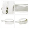 Unique Bargains Women's Durable Transparent Patchwork Makeup Bag 3 Pcs - 3 of 4