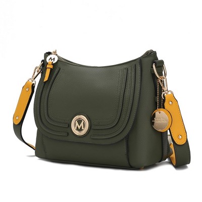 MKF Collection Maggie Vegan Leather Women's Crossbody bag by Mia K