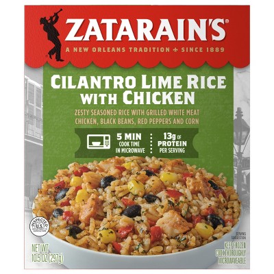 Zatarain's Frozen Cilantro Lime Rice with Chicken - 10.5oz