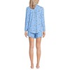 Lands' End Women's Cooling 3 Piece Pajama Set - Long Sleeve Top Cami and Shorts - 2 of 4