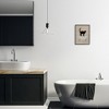 Stupell Industries Black Cat Simple Claw Foot Bathtub Bathroom Painting Framed Giclee Art - 2 of 4