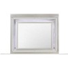 HomeStock Champagne Mirror with Elegant Frame and Reflective Accents – Transitional Bedroom Wall Mirror - 4 of 4