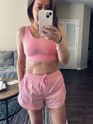 Women's Crochet Trim Woven Shorts - JoyLab™ : Target