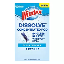 Windex Dissolve Pods Original Cleaner Refill - 0.28 fl oz/2pk