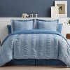 Hub Styler Queen Stripes Bedding Set - 3 of 4