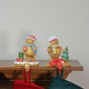 Northlight Holiday Gingerbread Christmas Stocking Holders - 5.25" - Set of 2 - 3 of 3