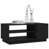 vidaXL Coffee Table Black 40.2 in.x21.7 in.x16.9 in. Engineered Wood - 4 of 4