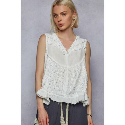 Women's Sleeveless Boho Top - POL