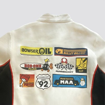 Mario Kart Canvas Racing Jacket