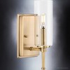 Urban Ambiance Luxury Contemporary Wall Sconce 11.5''H x 4.75''W,  Olde Brass Finish,  Parkes Collection, UHP4224 - 4 of 4