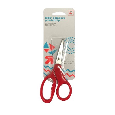 6" Kids' Scissors Pointed Tip - up&up™: School Safety, Multicolor, ABS & Steel, Non-Powered Desk Tool