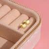 Girls' Genuine Diamond Heart Screw Back 14k Gold Earrings - In Season Jewelry - 4 of 4