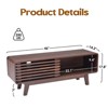 FURNIinspire TV Stands And Consoles Storage Tv Stand For TVs Up To 59 Inch, TV Console With Storage For Living Room, Brown, 14.2"*46"*17.8" - 3 of 4