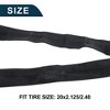 Unique Bargains Bike MTB Cycling Inner Tire 20"x2.125" Durable America Type 1 Pcs - 3 of 4