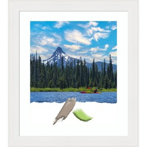 Amanti Art Vanity White Narrow Picture Frame - 1 of 4