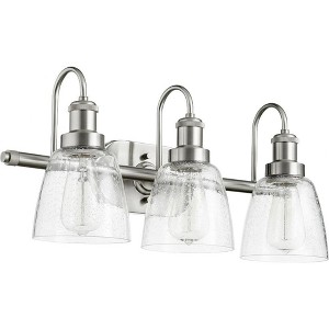 Quorum Lighting 3 - Light Vanity in  Satin Nickel - 1 of 1