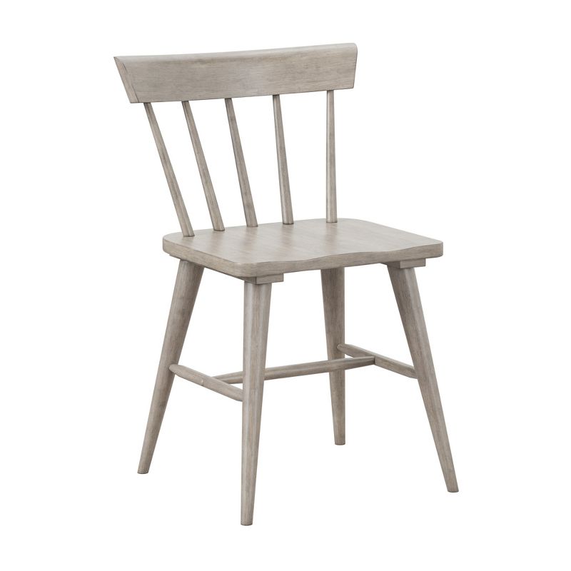 Set of 2 Mayson Spindle Back Dining Chair Gray - Hillsdale Furniture, 5 of 15