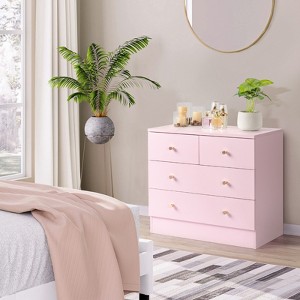 KTMBDW Modern 4-Drawer Dresser for Bedroom,Living Room - 1 of 4