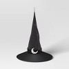 36" Lit Oversized Witch Hats Halloween Decorative Prop Black - Hyde and EEK! Boutique™ - 3 of 4