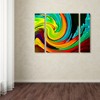 Trademark Fine Art - Amy Vangsgard 'Crashing Wave' Multi Panel Art Set Large - 3 of 3