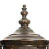 John Timberland Bellagio Vintage Rustic Outdoor Wall Light Fixture Veranda Bronze Upbridge 16 1/2" Champagne Glass for Post Exterior Barn Deck House - 3 of 4