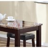 TiramisuBest 5-Piece Round Dining Table Set with Antique Gray for Dining and Kitchen - 4 of 4