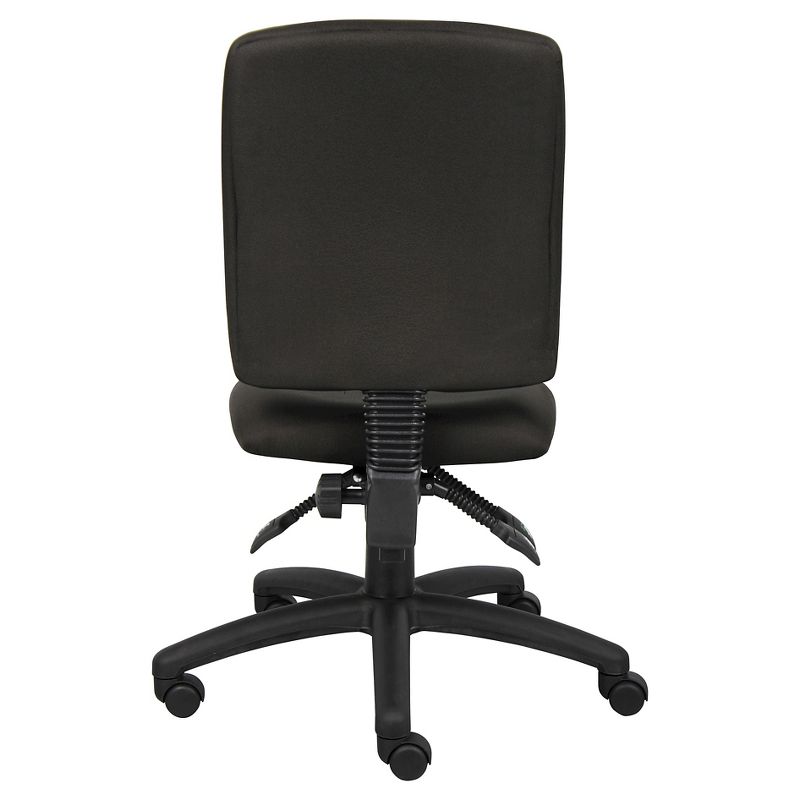 Multi-Function Fabric Task Chair Black - Boss Office Products, 5 of 13