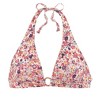 Women's Floral Pattern Triangle Bikini Swimsuit Top - LASCANA - 4 of 4