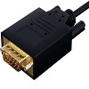 SANOXY Cables and Adapters; 3ft USB 3.1 Type C Male to VGA (1920x1200@60Hz) Male Cable, Black - 4 of 4