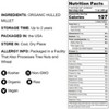 Organic Hulled Millet - Whole Grain Seeds, Non-GMO, Kosher, Raw, Bulk - 4 of 4