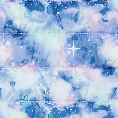 blue glitter/aqua splash