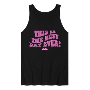Men's - Barbie - Best Day Ever Graphic Tank Top - 1 of 3