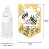 Big Dot of Happiness Little Bumblebee - Bee Birthday Party Bunting Banner - Party Decorations - Happy Birthday - 2 of 4