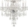 Crystorama Lighting Traditional Crystal 15 - Light Chandelier in  Polished Chrome - 4 of 4