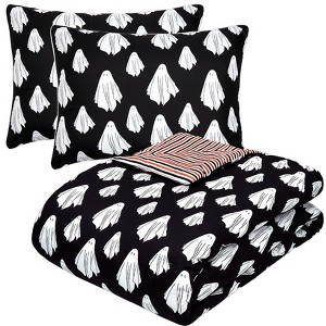 The Lakeside Collection Halloween Ghost Comforter Set - 1 of 4