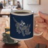 Mines Primary Logo Ceramic Coffee Mug Novelty Gift Mugs for Coffee Tea and Hot Drinks 11oz White - 4 of 4