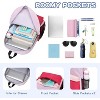 Kids backpack, lightweight children's school backpack, travel and leisure backpack, waterproof, weather resistant - 4 of 4