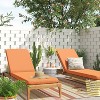 7' x 10' Textural Stripe Woven Outdoor Rug Pink - Threshold™ - 2 of 4